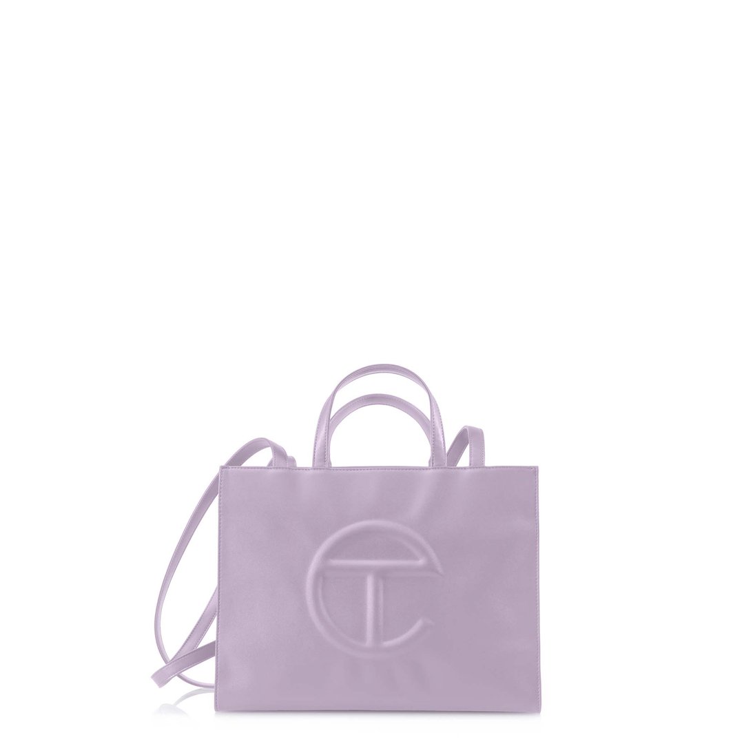 Medium Lavender Shopping Bag