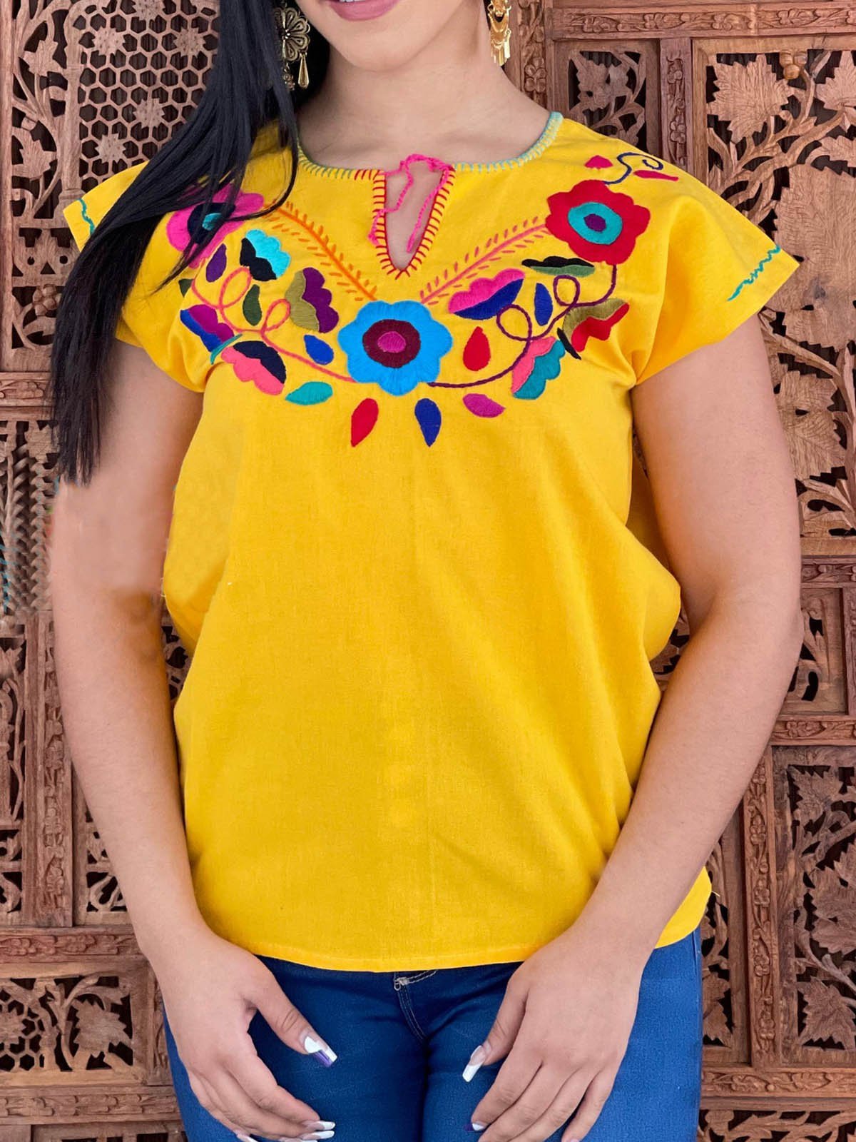 Short Sleeve Holiday Cotton-Blend Shirts & Tops