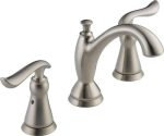 Bathroom Faucet Brushed Nickel, Bathroom Faucet 3 Hole, Diamond Seal Technology