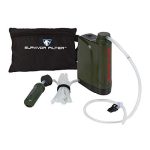 Survivor Filter Pro X �C Electric Camping Water Filter �C Emergency Water Filter