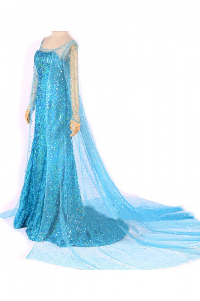 Adult Elsa Frozen Costume, Womens Elsa Costume Turquoise