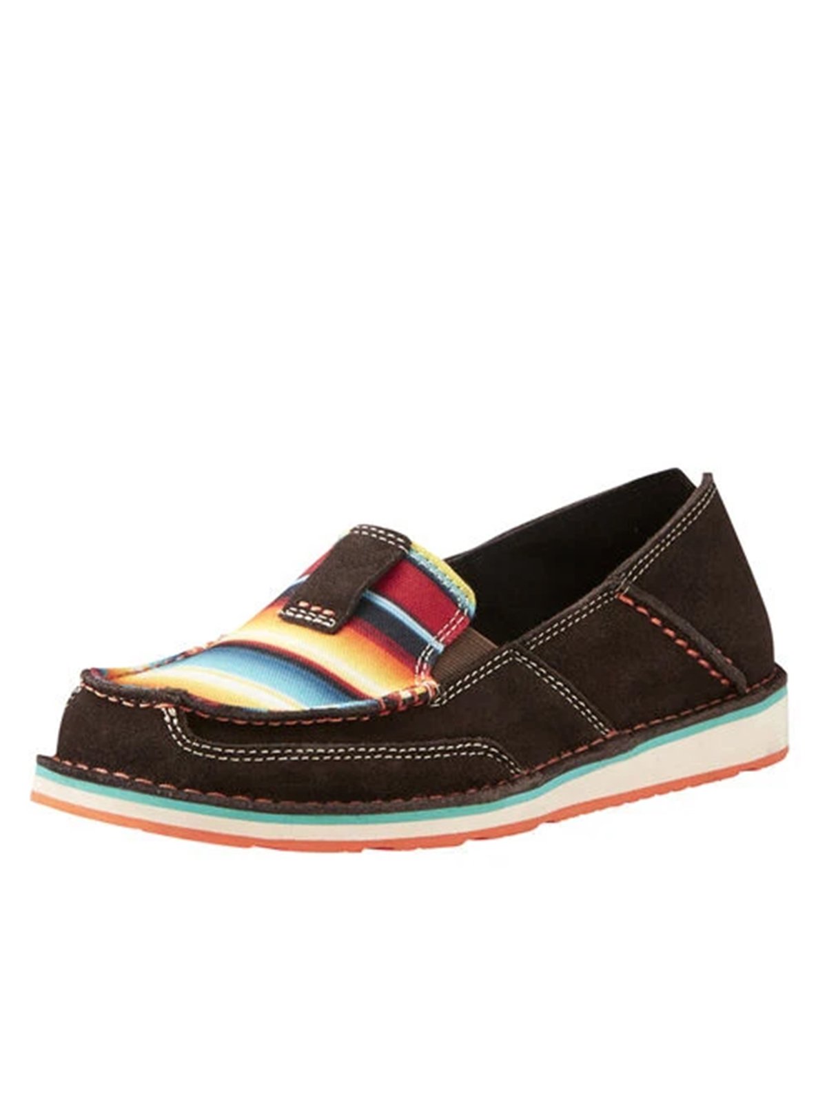 Flat Heel Faux Suede Flats