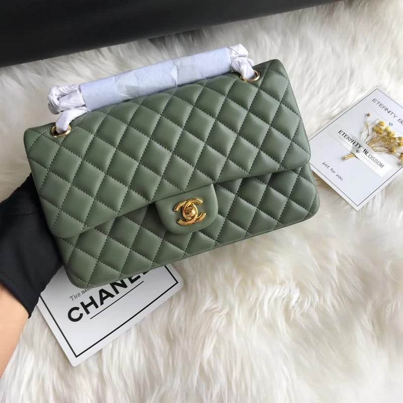 high quality handbag 119004 lambskin flap bag 1112