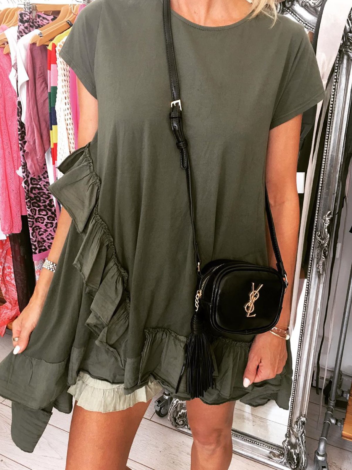 Women Casual Tops Tunic Blouse Shirt