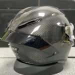 Full Face Carbon Fiber Professional Racing Helmet Glossy Black Carbon Motorcycle Helmet