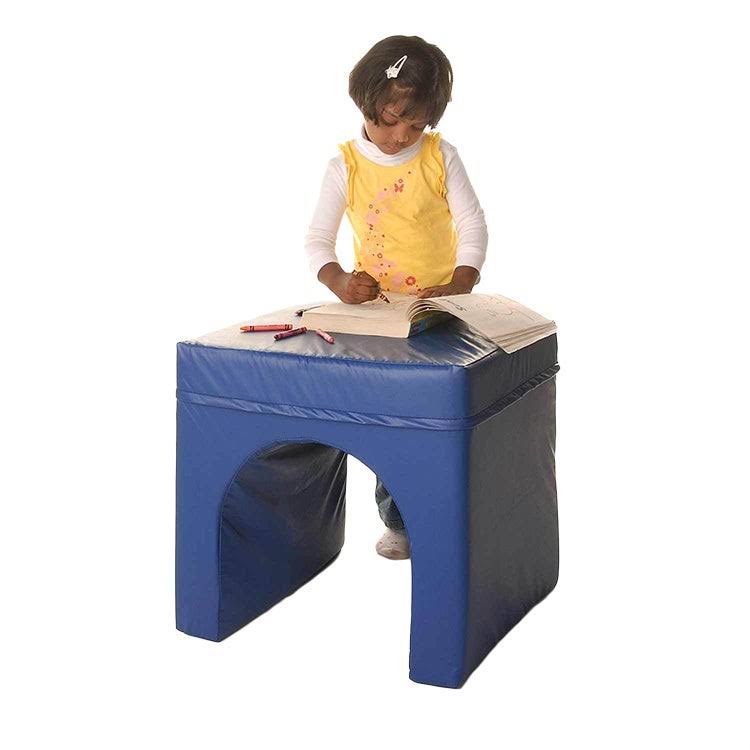 Foamnasium Tunnel Table Soft Play Red/Yellow