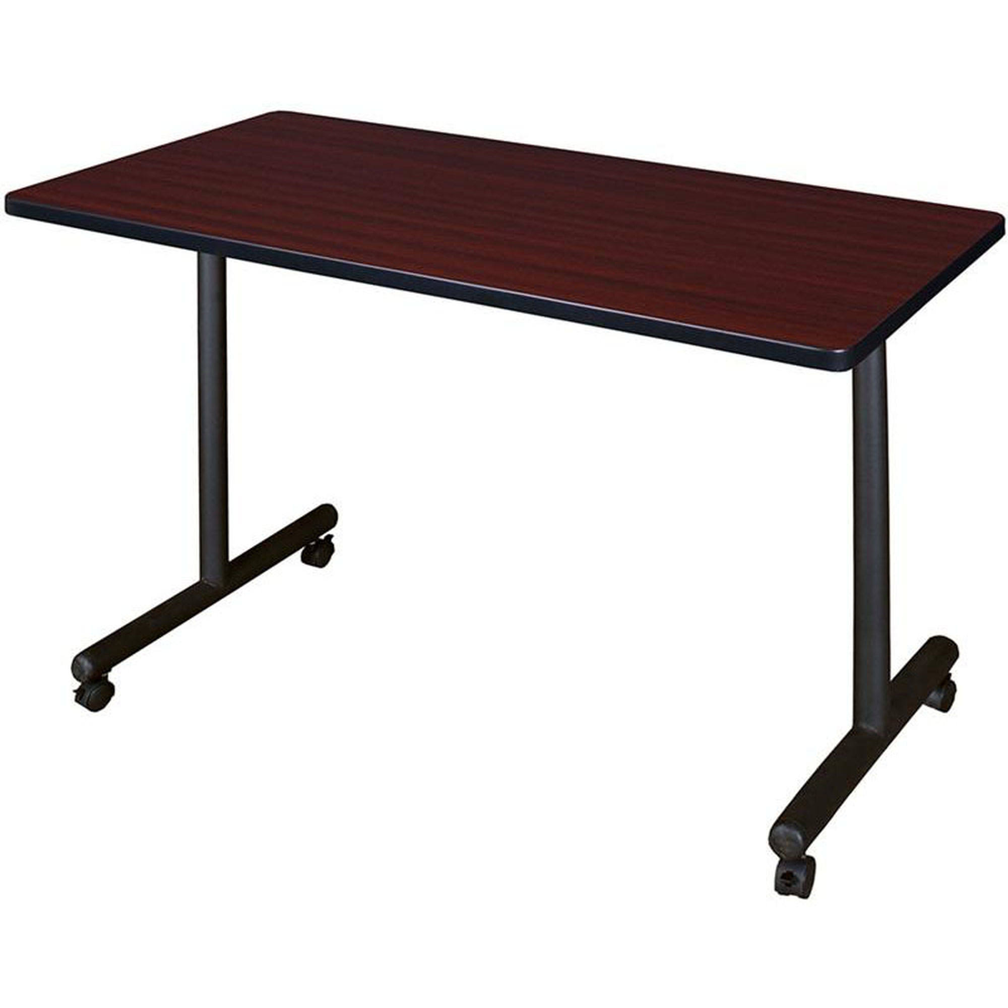 Regency MKTRCC4224MH Kobe Mahogany 42x22 x 24x22 Mobile Training Table