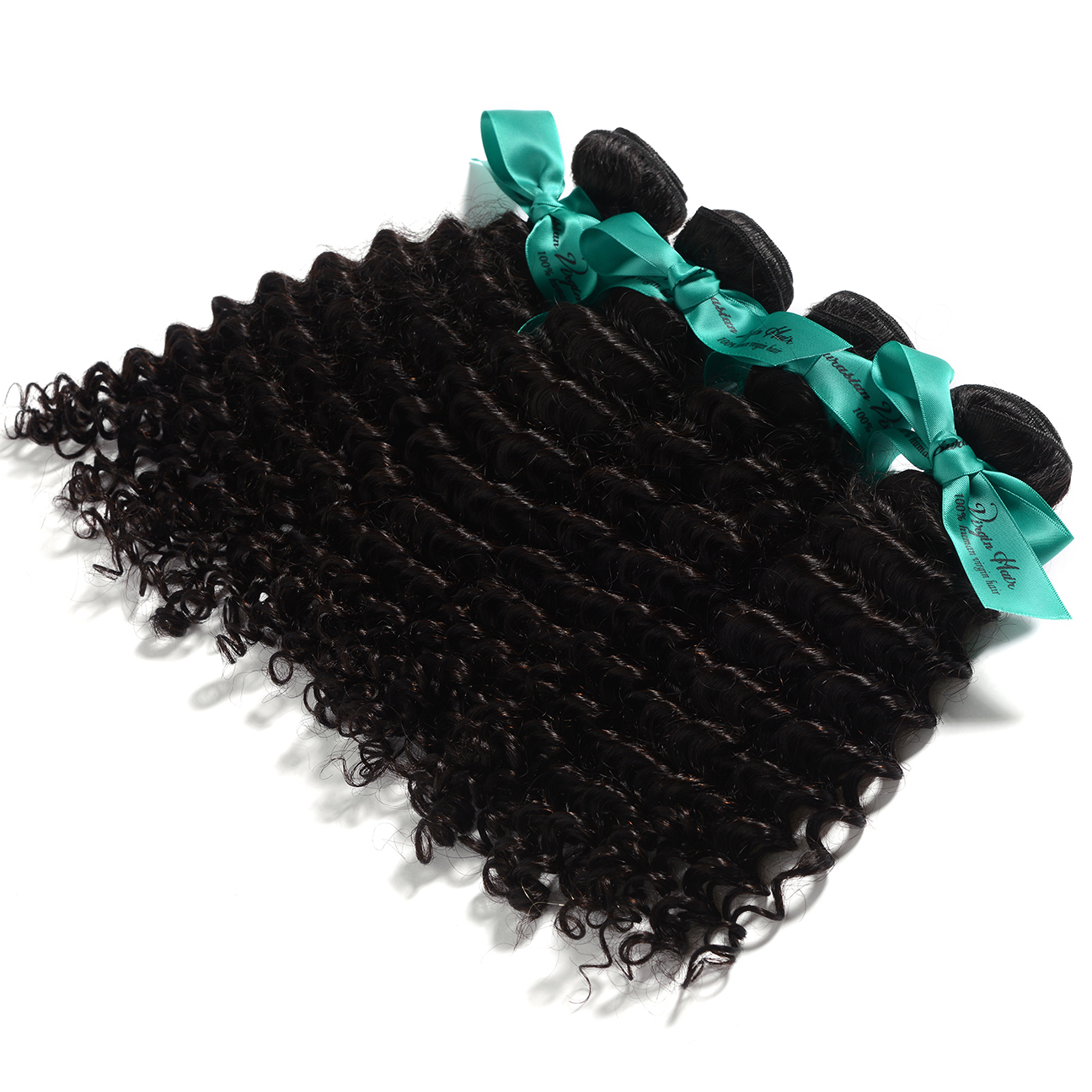 8A Virgin Eurasian Hair Deep Wave Hair Extensions 4pcs/lot DHL Fast Shipping  Natural Color Can Be D