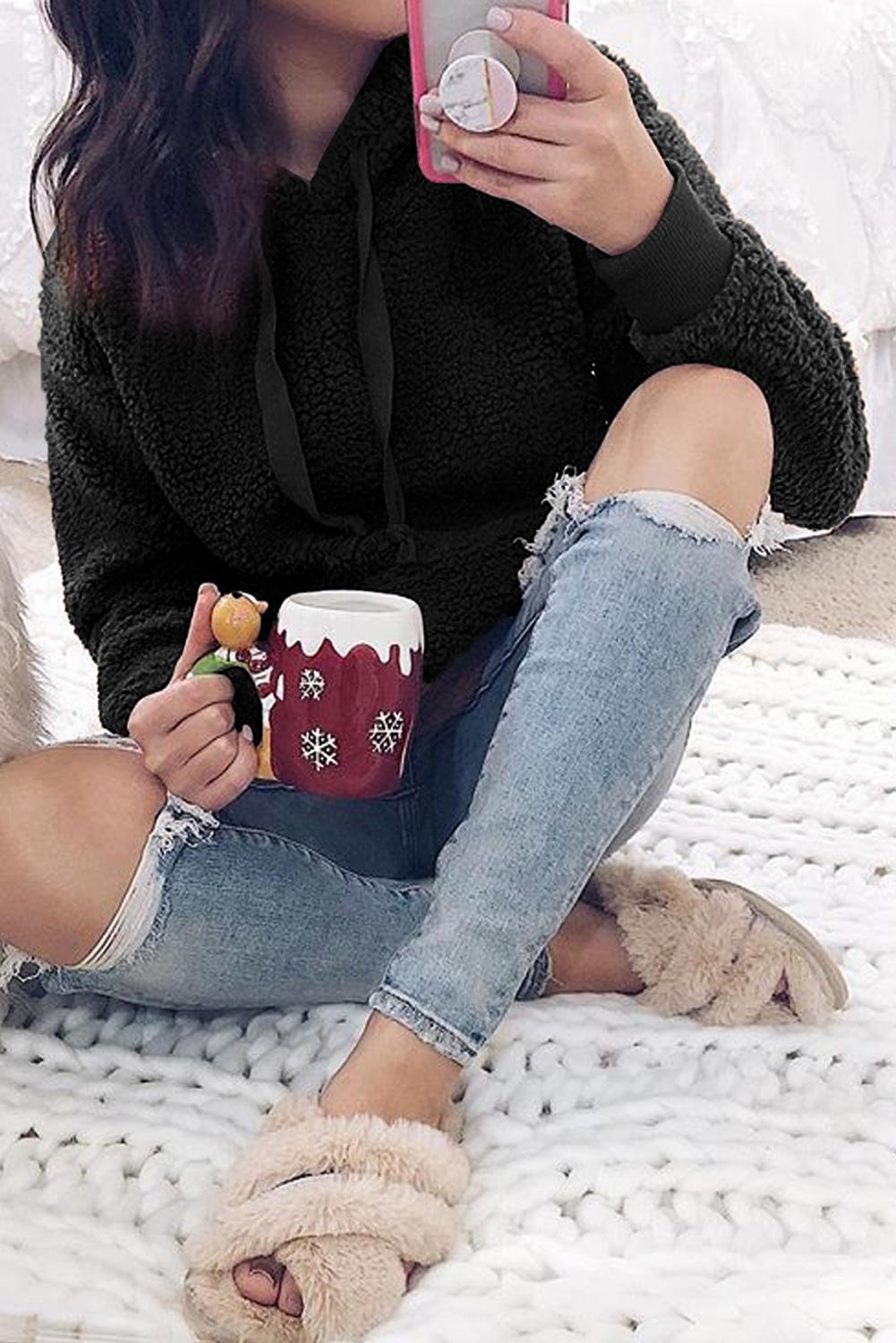 Black My Kind of Love Hoodie Doorbuster