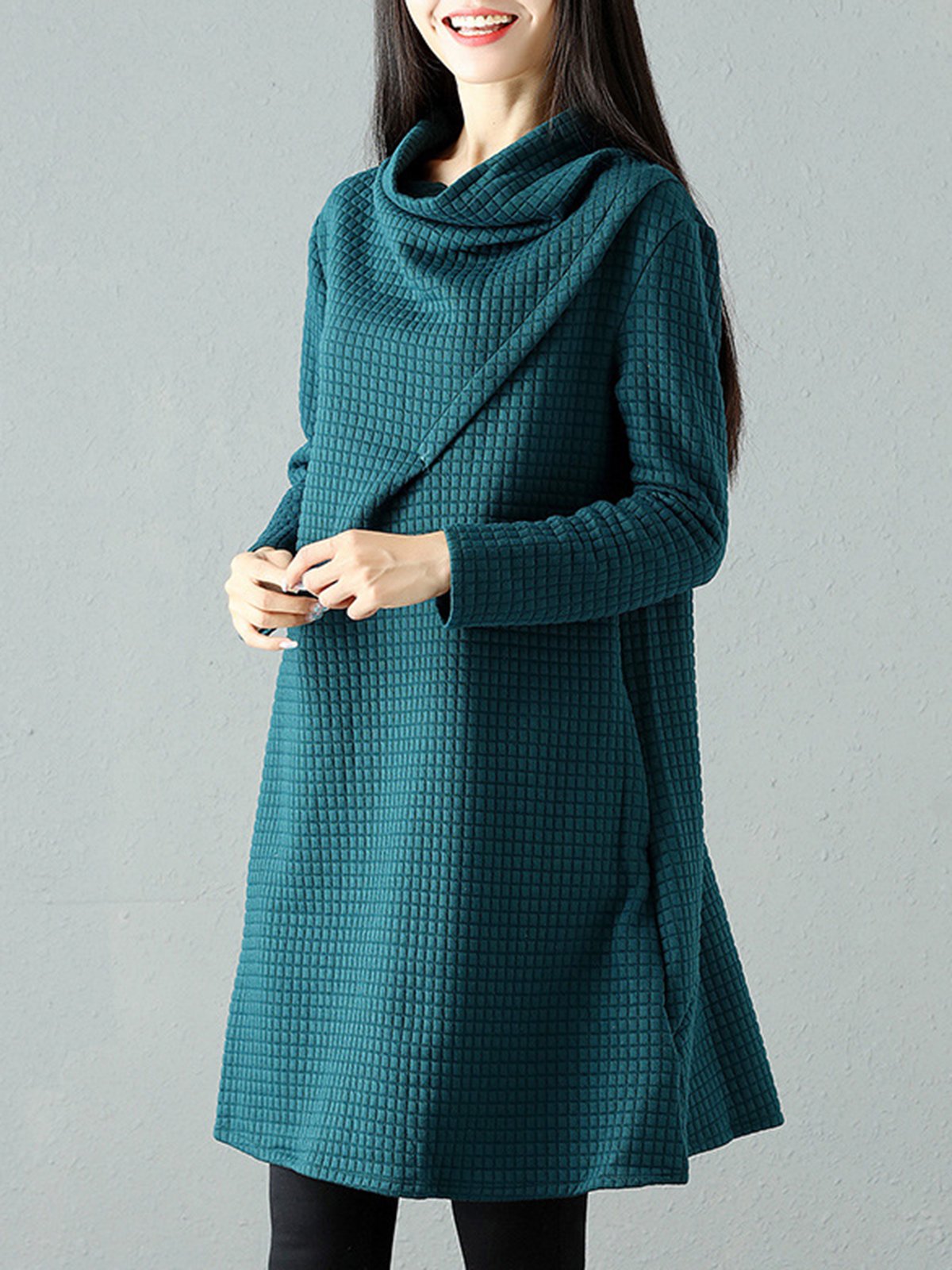 Casual Solid Sweatshirt