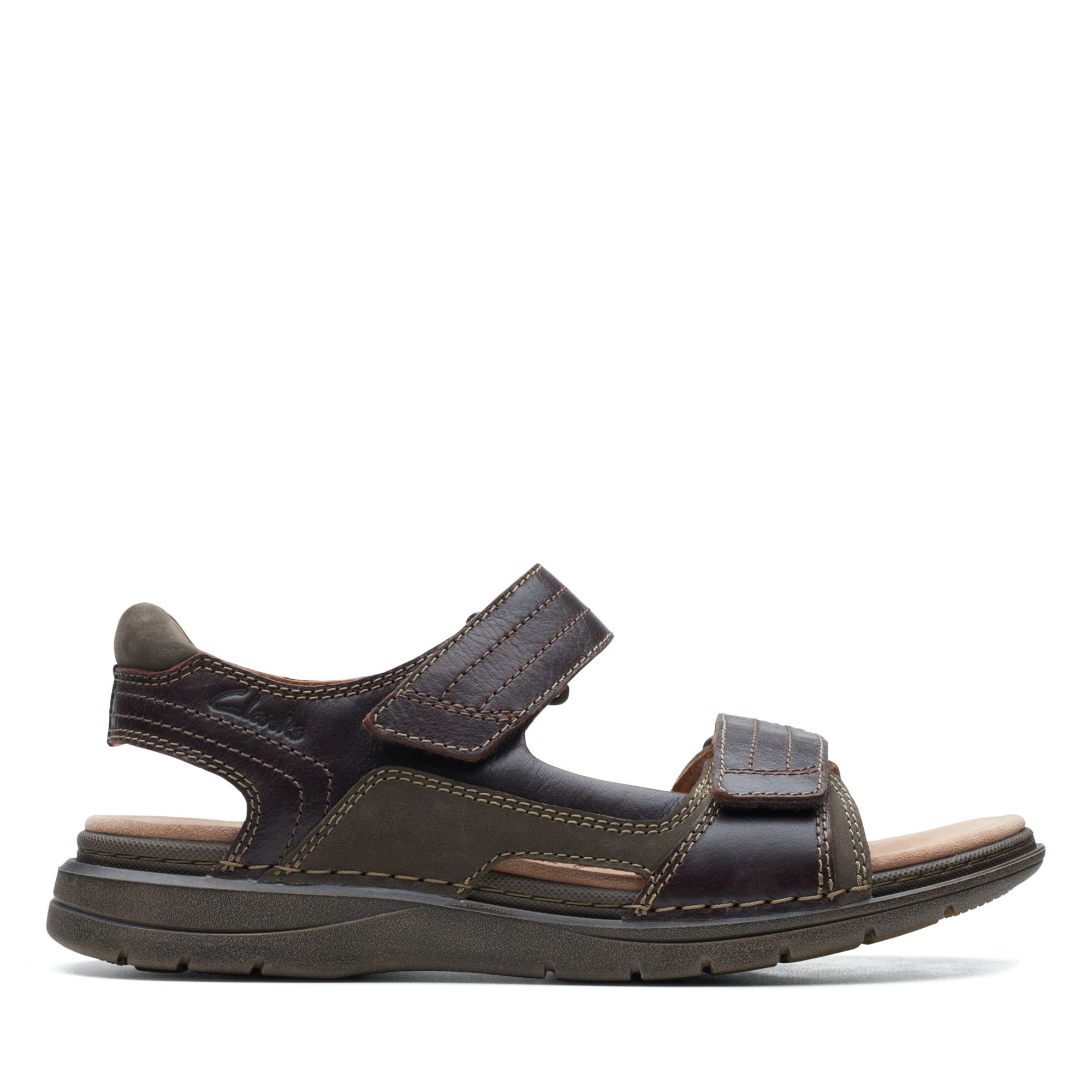 Men Sandals Nature Trek Mahogany Combi