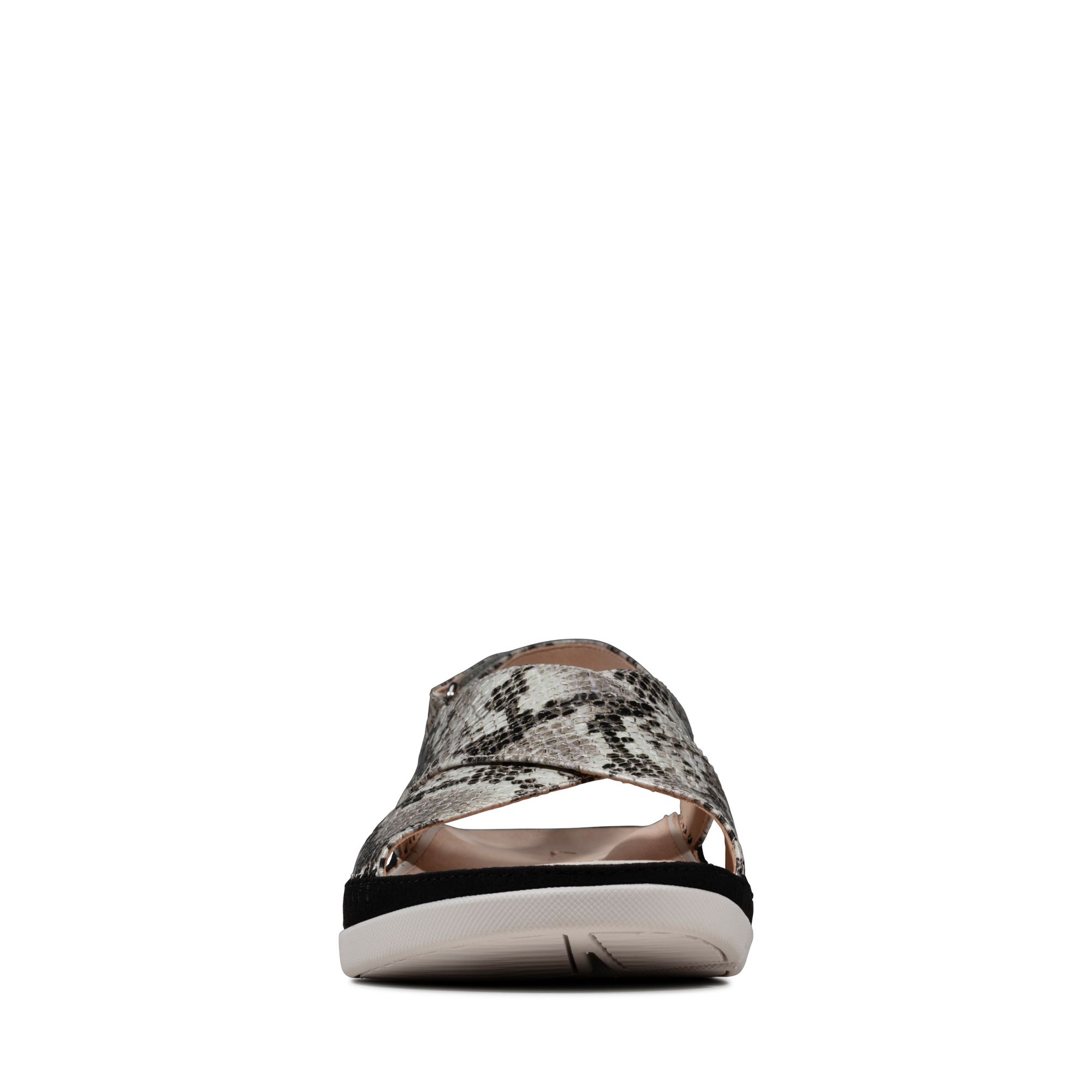 Women Sandals Tri Alexia Grey Snake