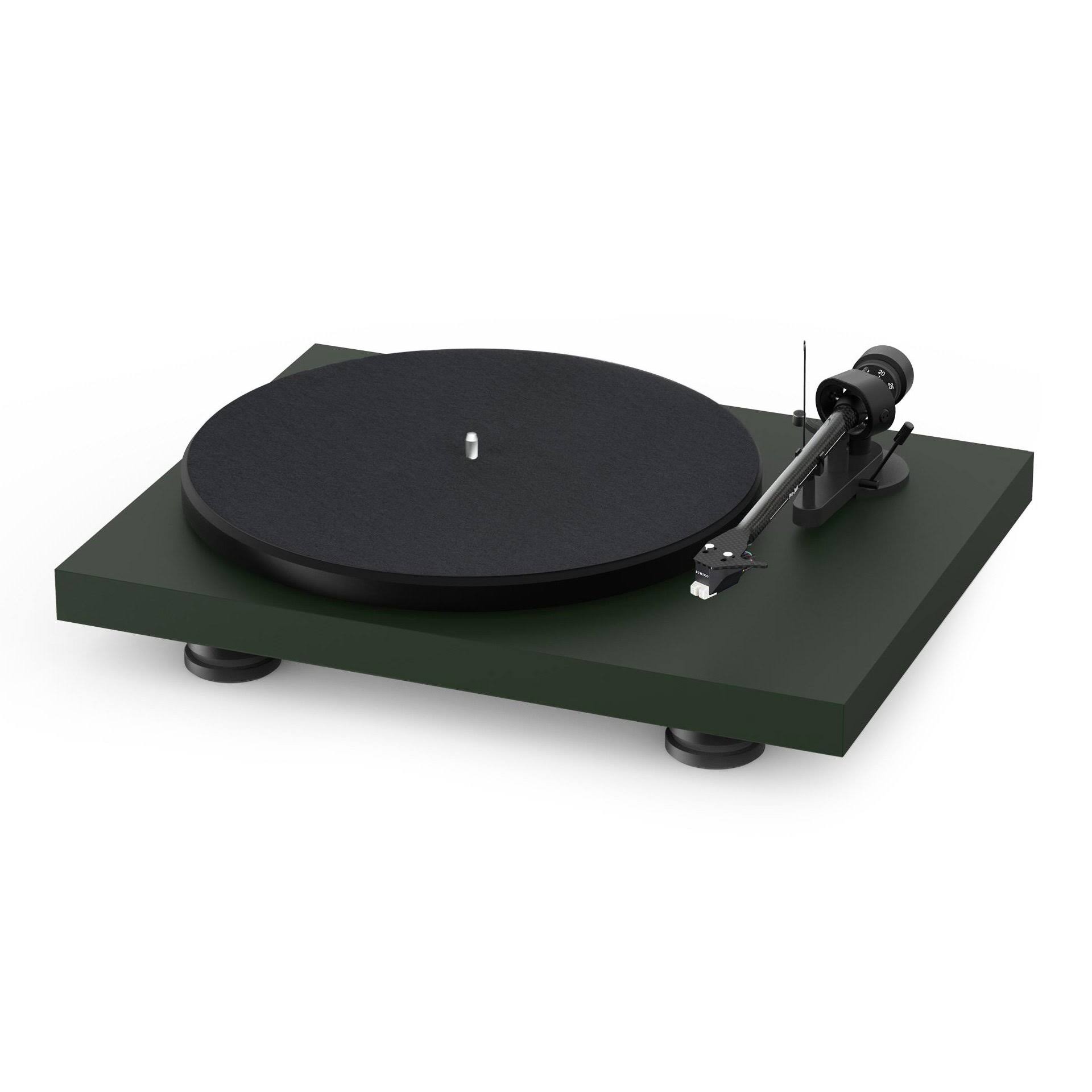 Pro-Ject Debut Carbon Evolution Satin Green Turntable