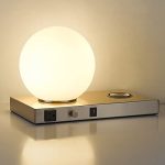Dimmable Desk Lamp with Wireless Charger or Home & Office