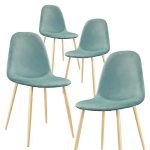 Dining Chair Set of 4, Modern Dining Kitchen Chair