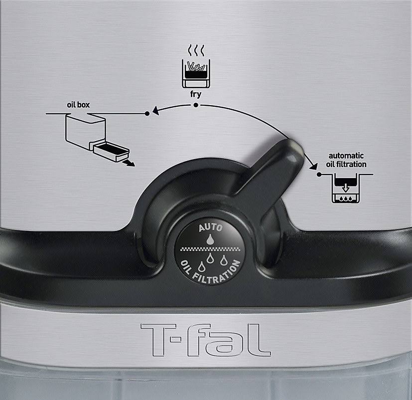 T-Fal EZ Stainless Steel 1.8 LITER Clean Deep Fryer