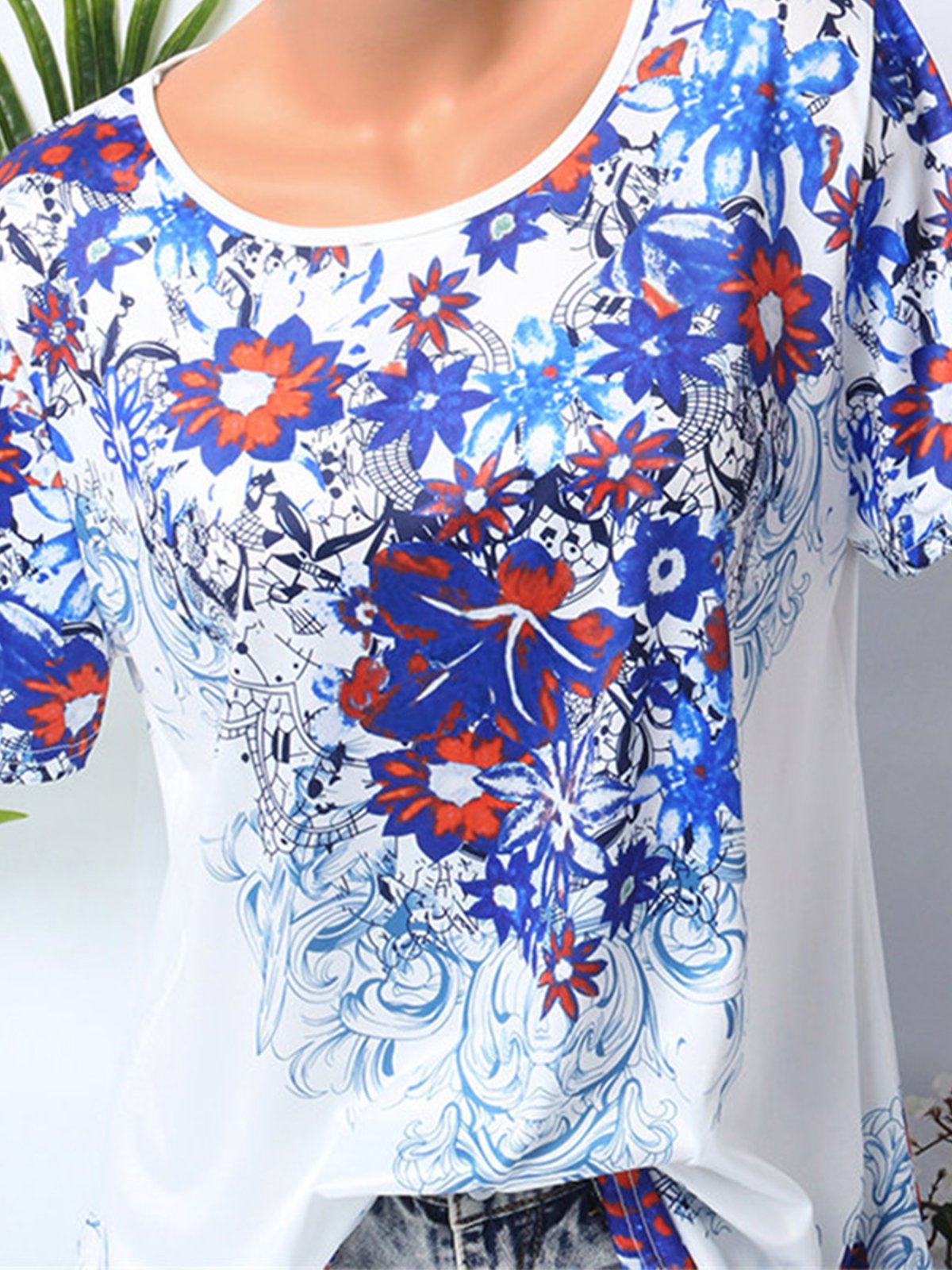 Short Sleeve Printed Shirts & Tops