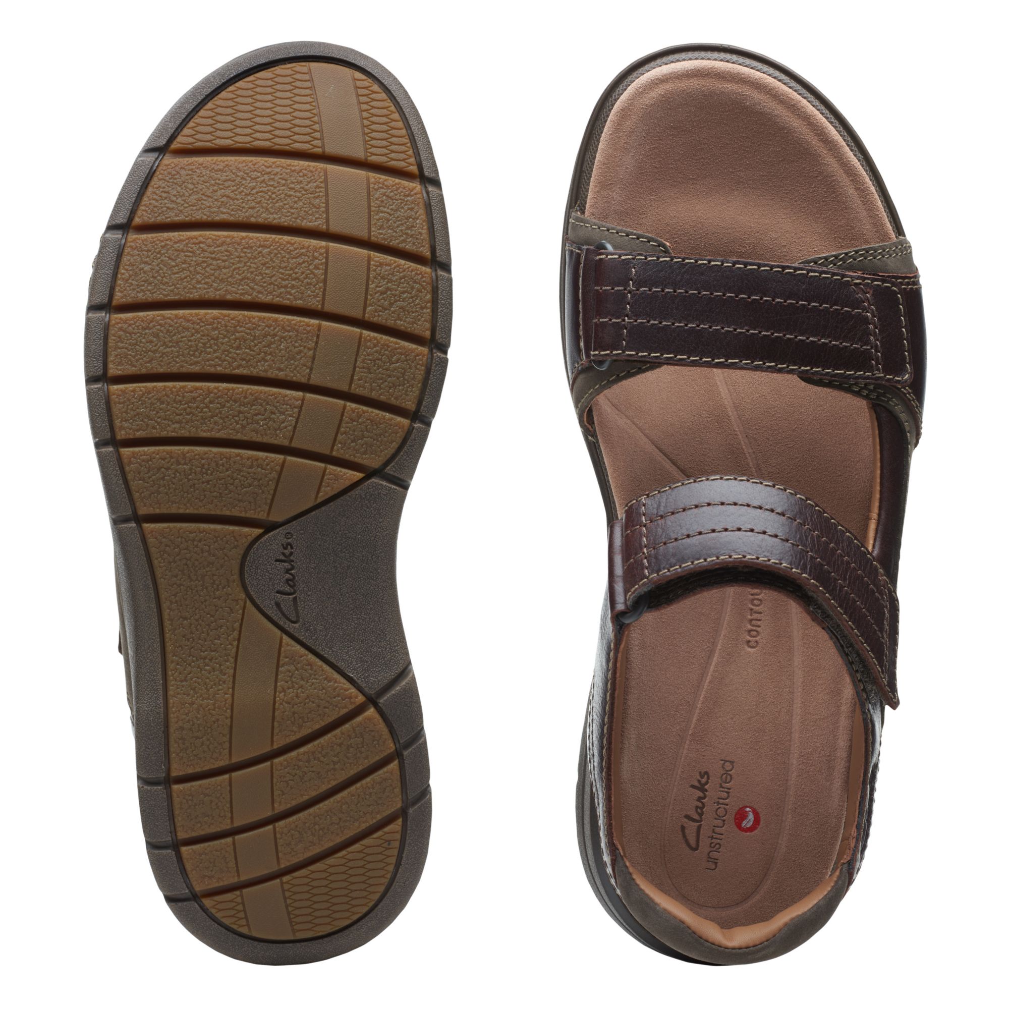 Men Sandals Nature Trek Mahogany Combi