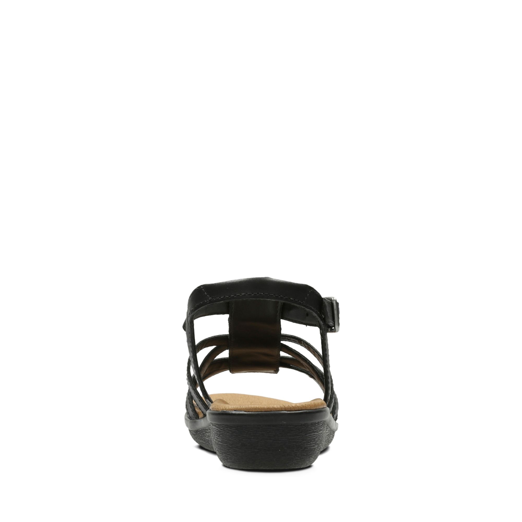 Women Sandals Manilla Bonita Black Leather