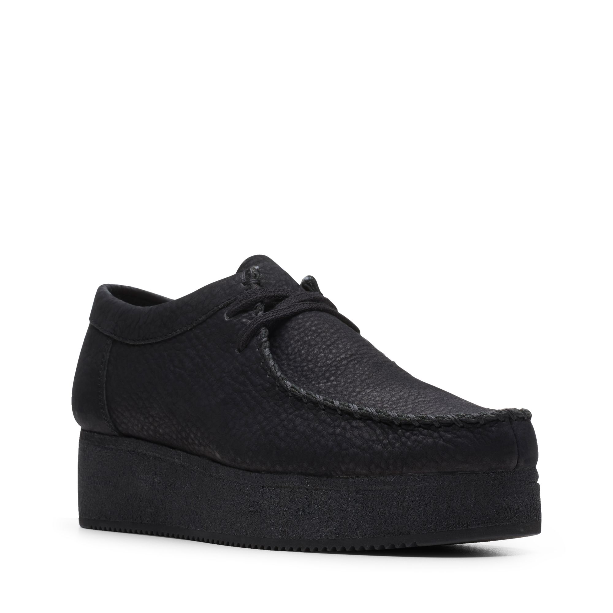 Women Wallacraft Lo Black Nubuck
