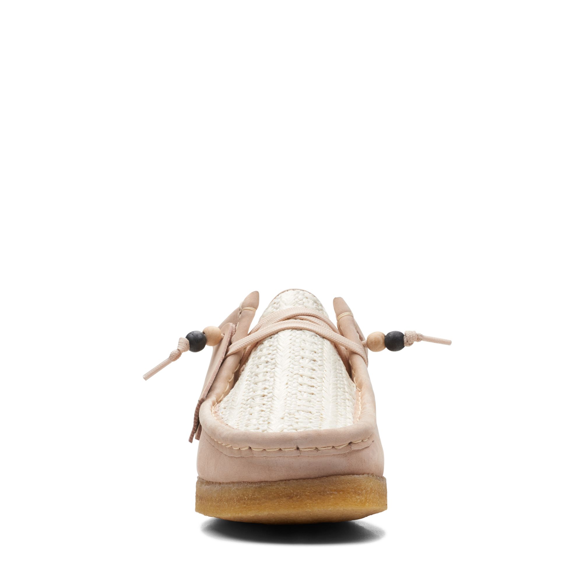 Women Wallabee Natural Raffia