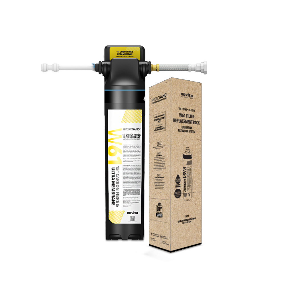 15�� Undersink Filtration System W61 �C The Home ? Hi-Flow HydroNanoTM Filter 1-Piece Replacement Pack