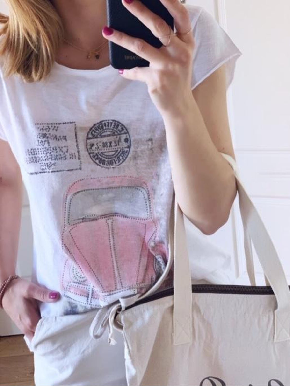 Cotton Printed/dyed Sweet Shirts & Tops