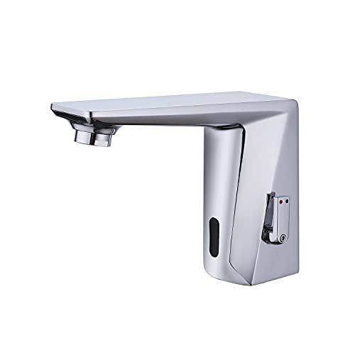 ink Faucet with Supply Hose,Hands Free Bathroom Water Tap with Control Box