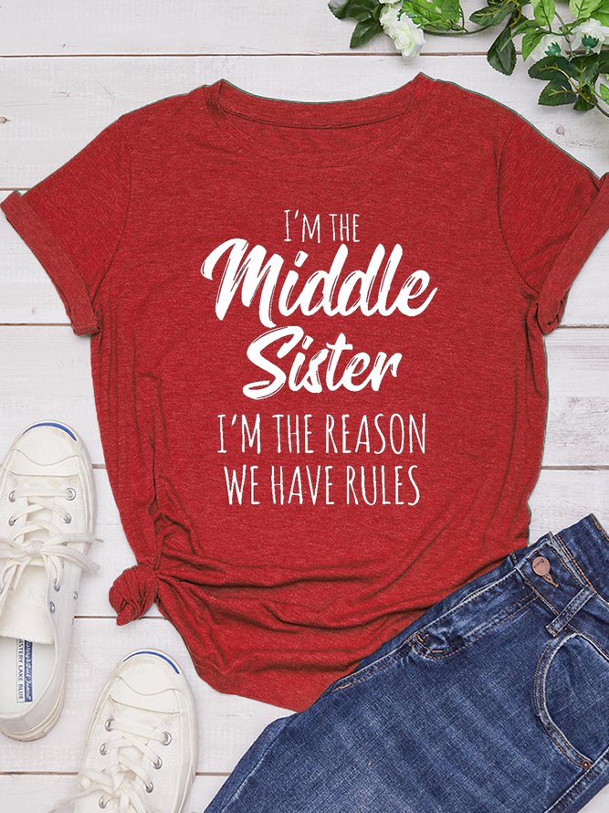 Sister Funny Casual Shirts & Tops