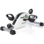 DeskCycle 2 Under Desk Bike Pedal Exerciser with Adjustable Leg �C Mini Exercise Bike Desk Cycle- White