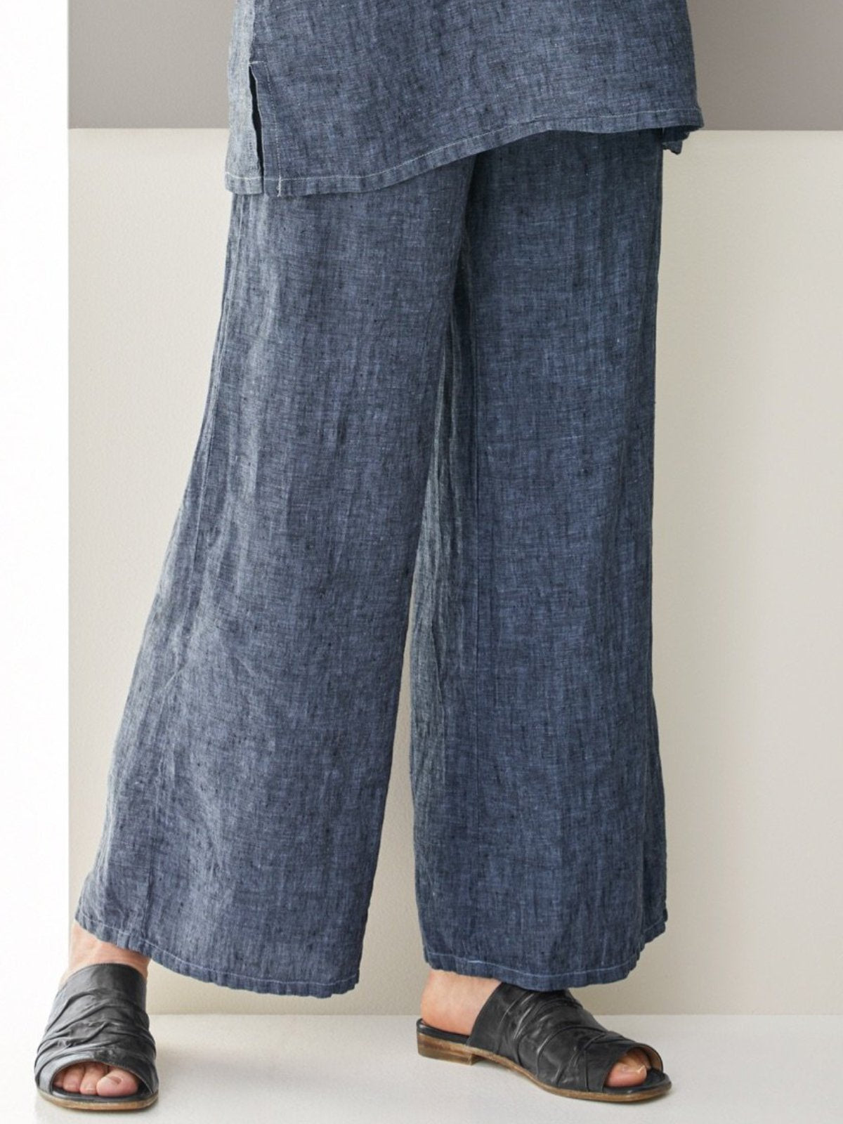 Solid Casual Pants