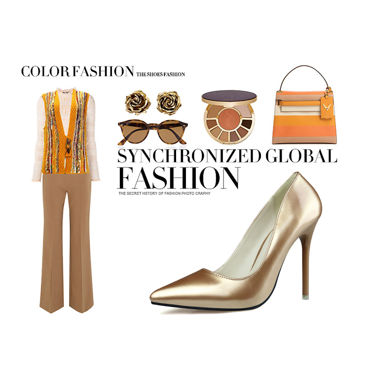 10CM High Stiletto Heel Sandals Elegant Heeled Sandals