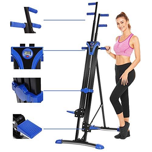 Aceshin Vertical Climber Machine, Home Gym Exercise Folding Climbing Machine,Indoor Vertical Climbing Exercise Machine