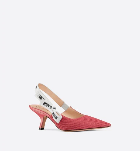 J'Adior Slingback Pump Pink Technical Fabric
