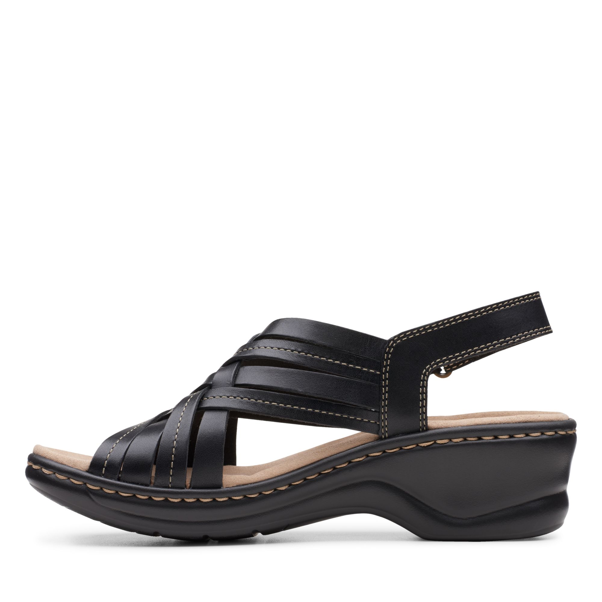 Women Sandals Lexi Carmen Black Leather