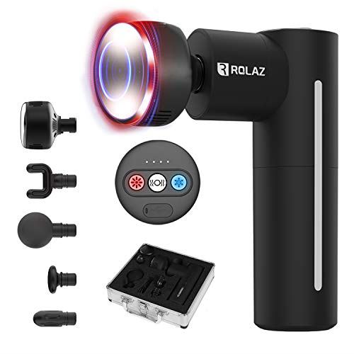 Percussion Message Electric Massager Gun w/ Heat & Cool for Athletes