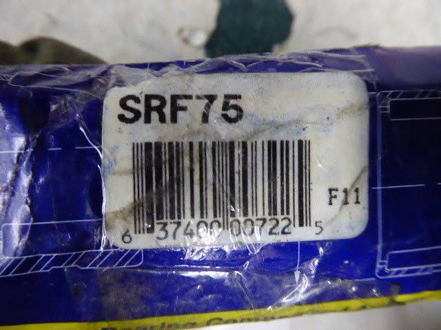 RBC SRF75 Bearings Cylindrical Yoke Roller Chrome Steel New