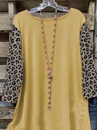 Cotton-Blend Paneled Vintage Shirts & Tops