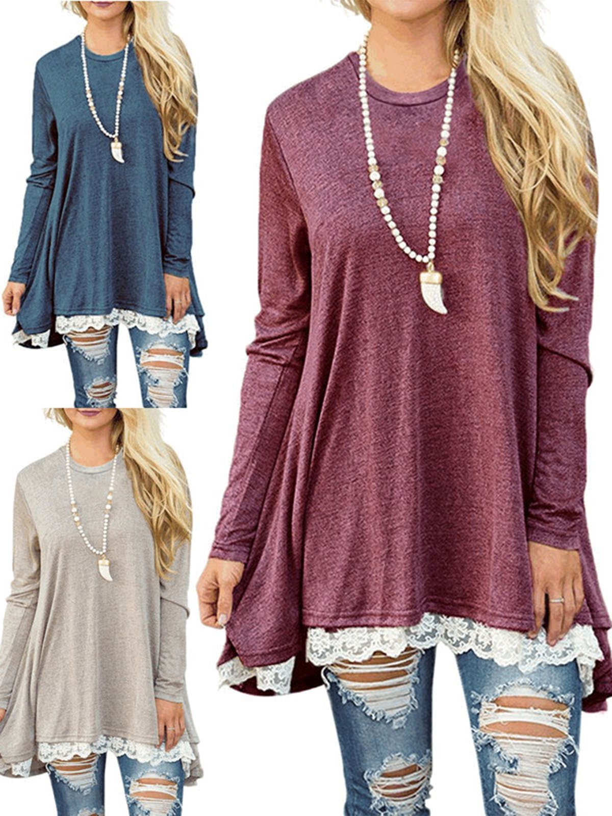 Solid Casual Polyester Top