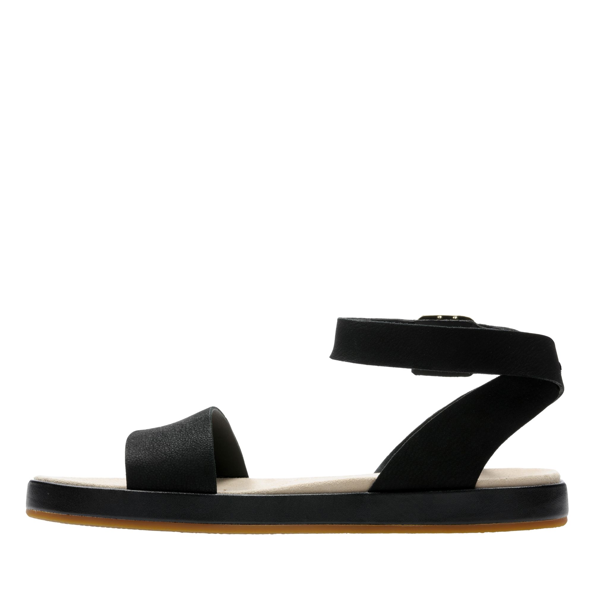 Women Sandals Botanic Ivy Black Nubuck