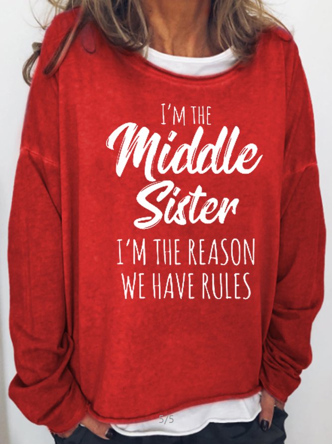 Sister Funny Casual Sweatshirt