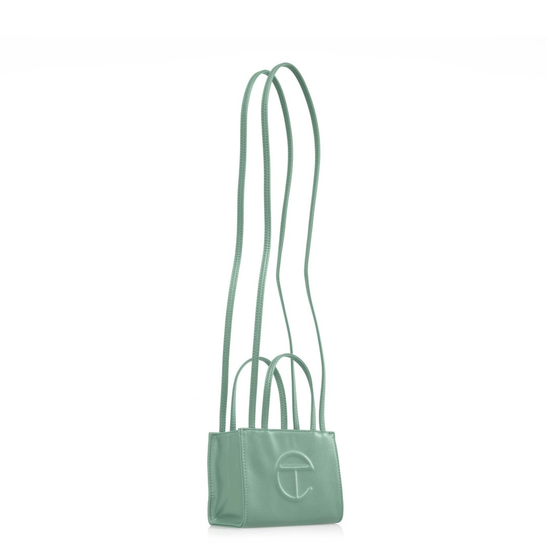 Small Sage Shopping Bag