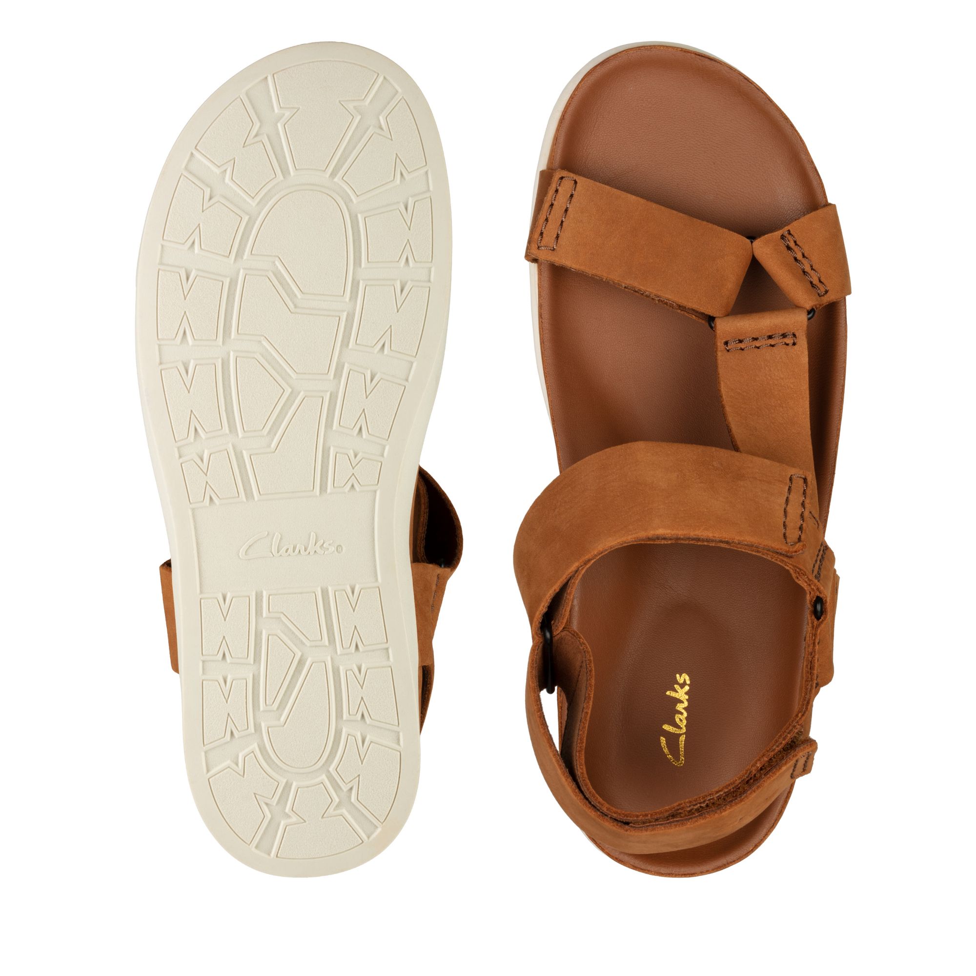 Men Sandals Sunder Range Tan Nubuck