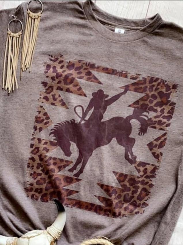 Cotton-Blend Casual Shift Short Sleeve Shirts & Tops