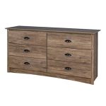 Prepac Salt Spring Dresser with 6 Drawer