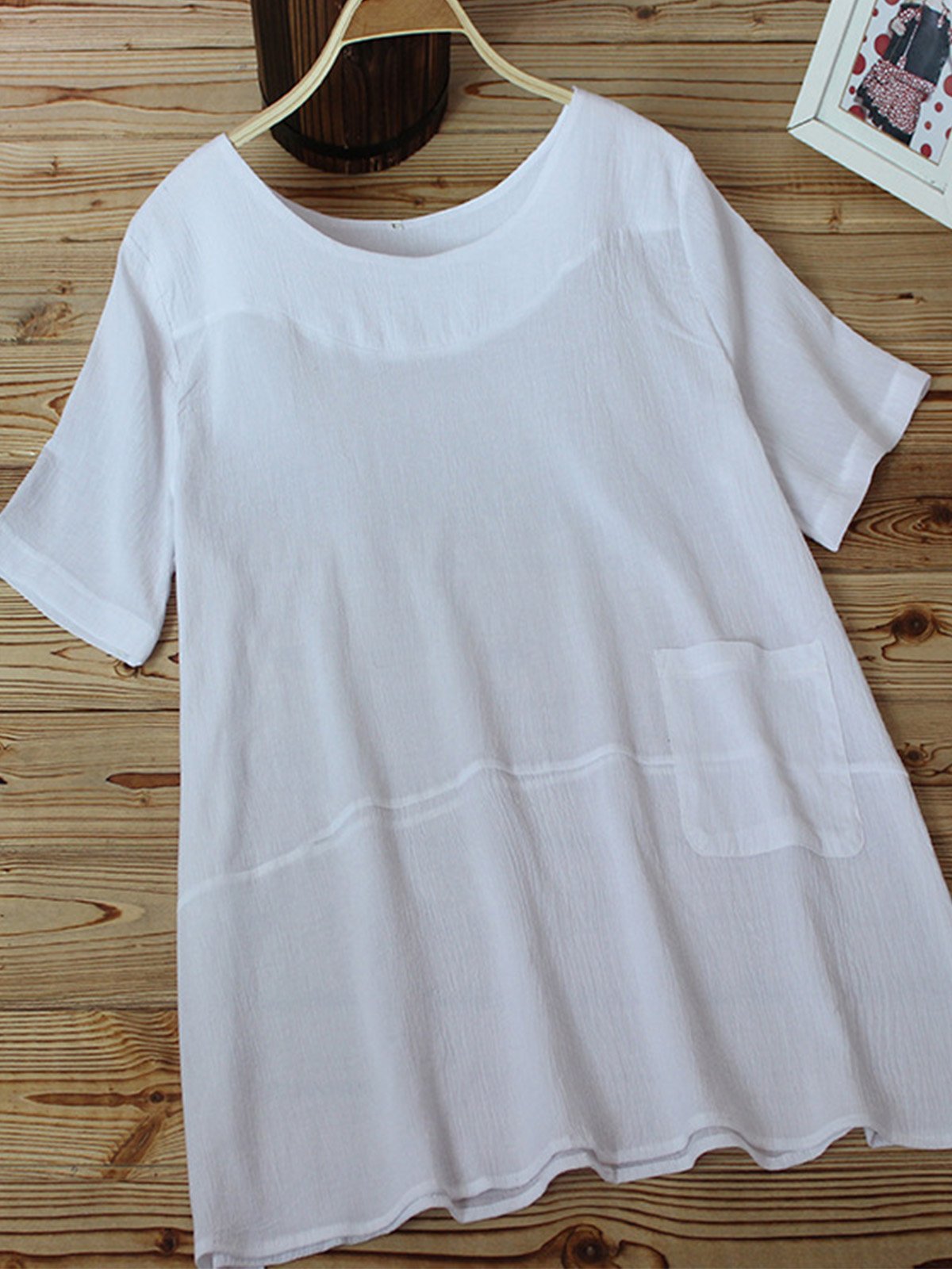 Women Casual Loose Tops Tunic Blouse Shirt
