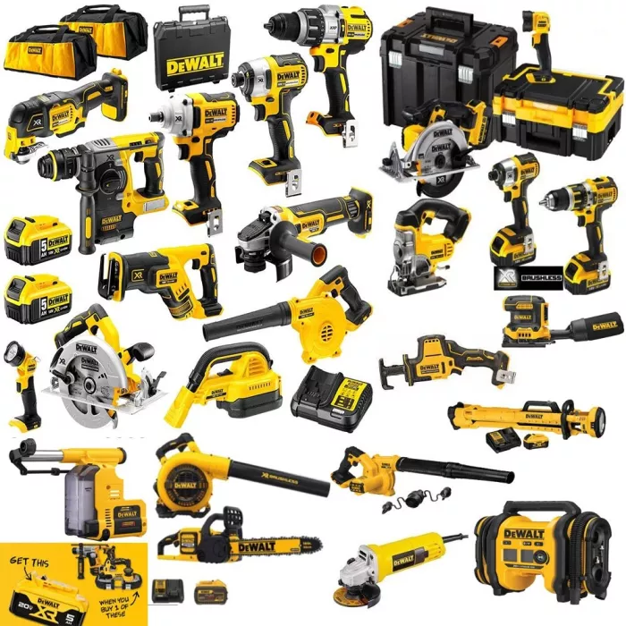DEWALT TOOL20-VOLT MAX LITHIUM ION BEST CORDLESS COMBO KIT (32-TOOL)