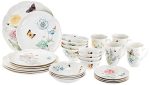 865075 Butterfly Meadow 28-Piece Dinnerware Set
