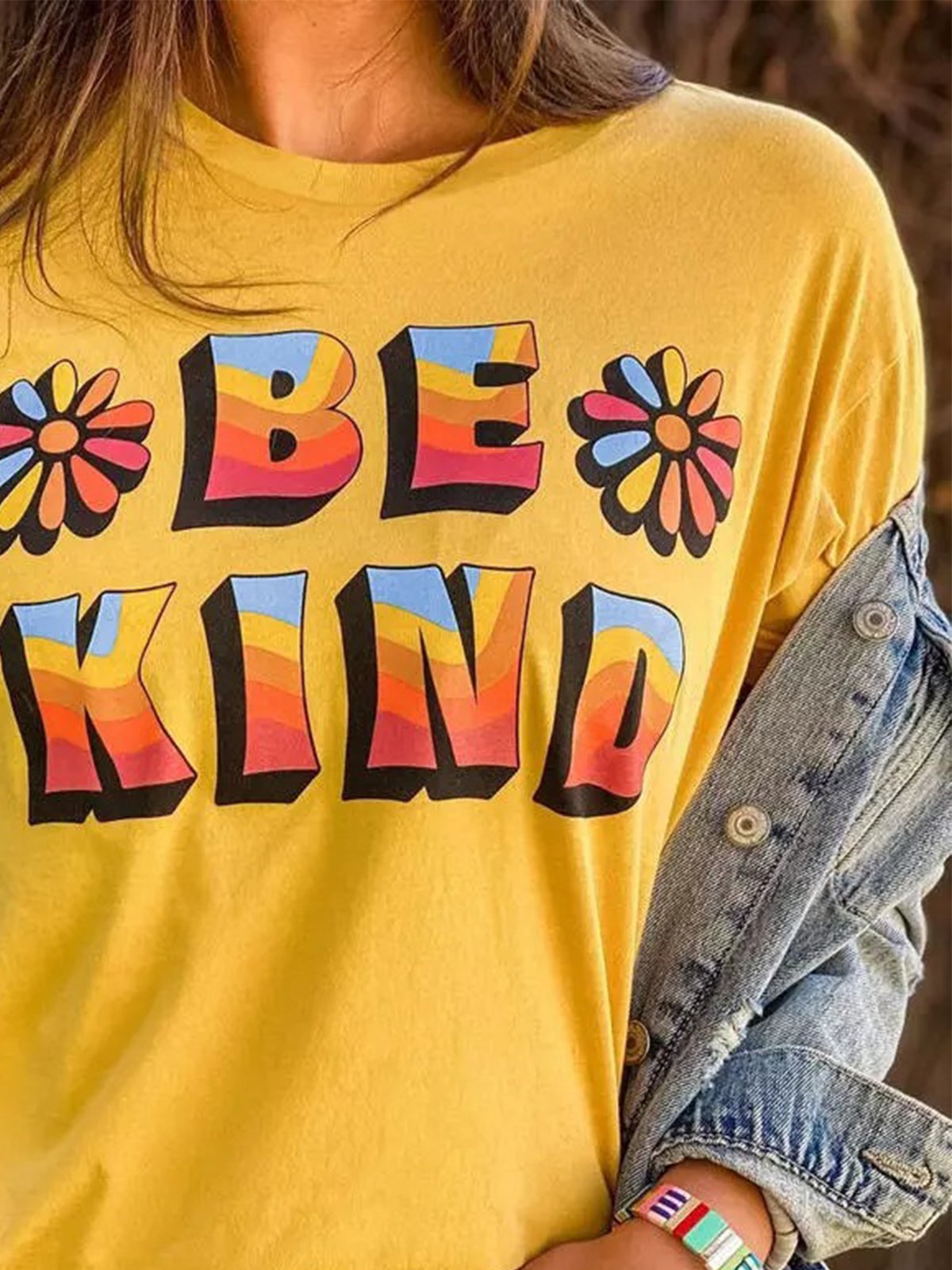 Shift Crew Neck Short Sleeve Casual Shirts & Tops