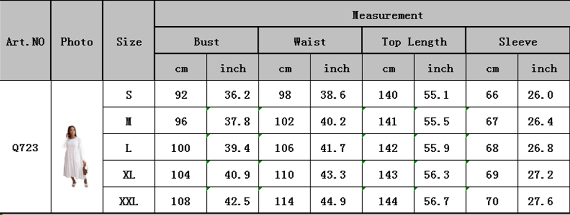 Autumn Casual Fit-and-Flare Plain Long Dress